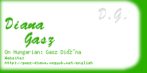 diana gasz business card